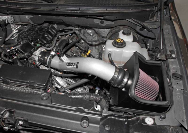 Ford F-150 Performance Air Intake - K&N Engineering - High-Flow - Black - `12-`14